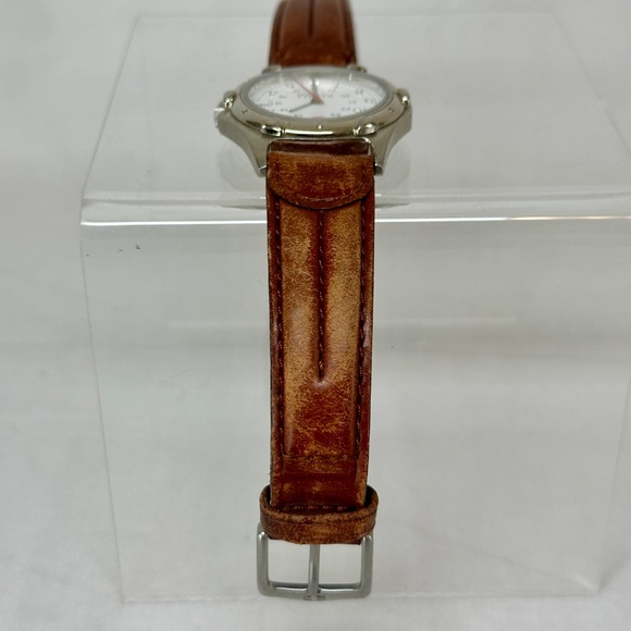 Wenger Swiss Army S.A.K. Design Watch Swiss Made Date Leather 095.0695 Working - Picture 13 of 14